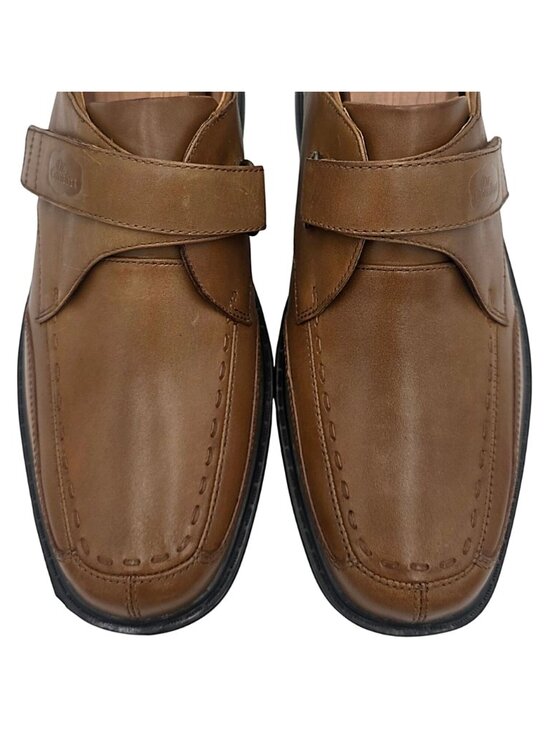 NEW Dr. Comfort Brown Leather Men 9.5W Therapeutic Dress Shoe Lightweight Loafer main image 10